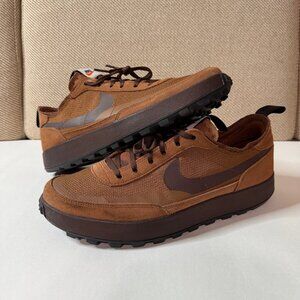 Tom Sachs NikeCraft General Purpose Shoes Size 14 DA6672-201 Brown